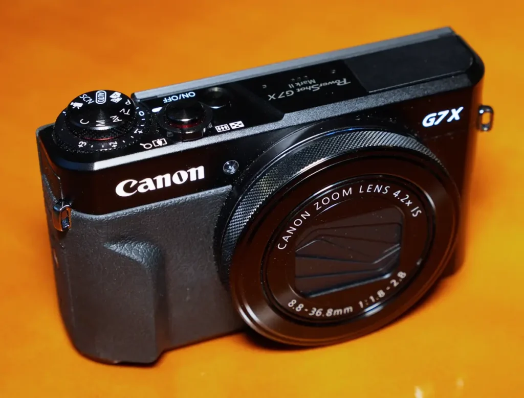 Canon G7X Mark II